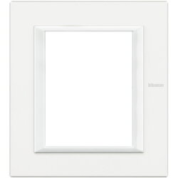 Bticino Rahmen HA4826HD 3+3mod white Aluminium