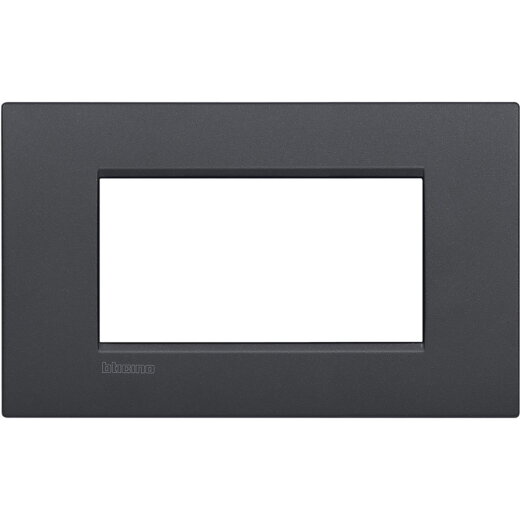 Bticino Rahmen LNC4804AR anthrazit 4-MOD