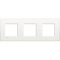 Bticino Rahmen LNE4802M3BN 3fach WHITE