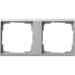 Gira Tragplatte 1462726 2fach Gira Event Klar Farbe Alu...