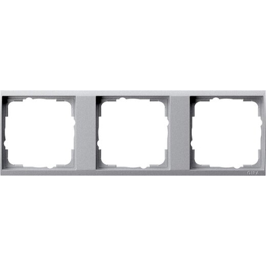 Gira Tragplatte 1463726 3fach Gira Event Klar Farbe Alu 1463726