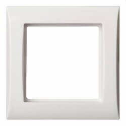 ELSO Rahmen 264104 1fach JOY reinweiß