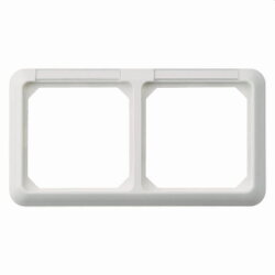 ELSO Rahmen 224214 2fach FASHION Thermo reinweiß