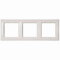 ELSO Rahmen 264304 3fach JOY reinweiß