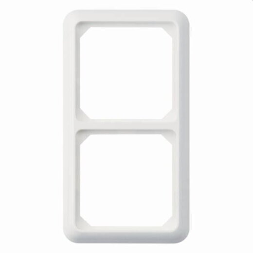 ELSO Rahmen 204204 2fach FASHION Duro reinweiß