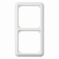 ELSO Rahmen 204204 2fach FASHION Duro reinweiß