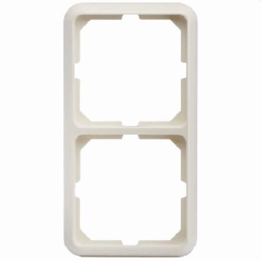 ELSO Rahmen 204200 2fach FASHION Duro perlweiß