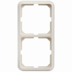 ELSO Rahmen 204200 2fach FASHION Duro perlweiß