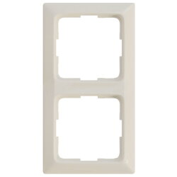 Legrand Abdeckrahmen 776002 2fach Mandelweiss Creo