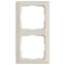Legrand Abdeckrahmen 776002 2fach Mandelweiss Creo