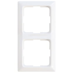 Legrand Abdeckrahmen 776202 2fach Creo Ultraweiss