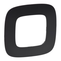 Legrand Rahmen V.ALL 1fach mattschwarz