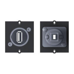 Bachmann Rahmen 917.018 1xUSB 2.0 A/B BCM-8