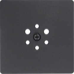 Berker Zentralplatte 14741606 anthrazit matt 14741606