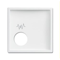 Busch-Jaeger Zentralscheibe 2548-020 F-84, weiß