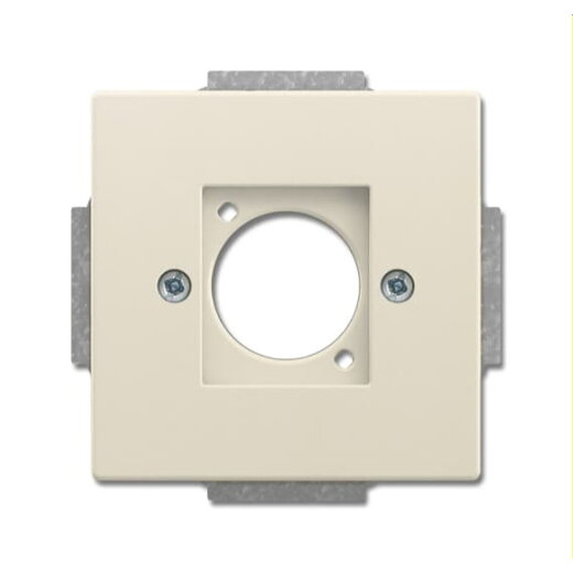 Busch-Jaeger Zentralscheibe 2553-82, elfenbeinweiß