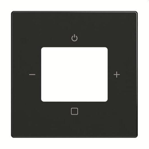 Busch-Jaeger Zentralscheibe 8252-885-101, schwarz matt