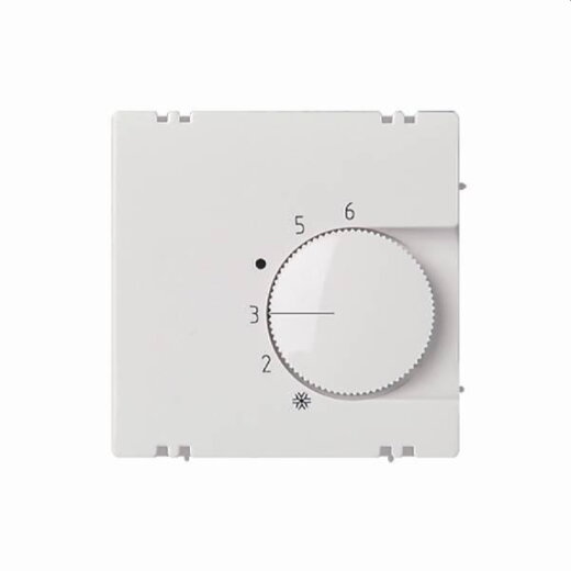 ELSO Zentralplatte 367104  Temperaturregler JOY reinweiß