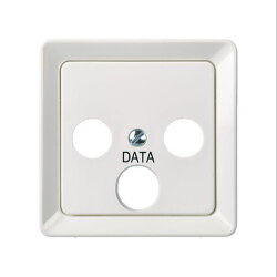 ELSO Zentralplatte 503674 Antennensteckd. 3Loch...