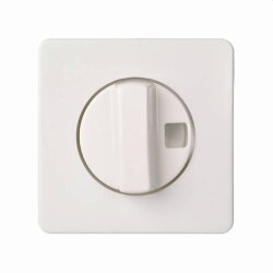 ELSO Zentralplatte 203044 Jalousie-Drehschalter Knebel rw