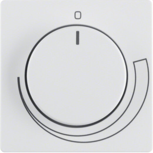 Berker Zentralstück 11376079 polarweiss samt 11376079