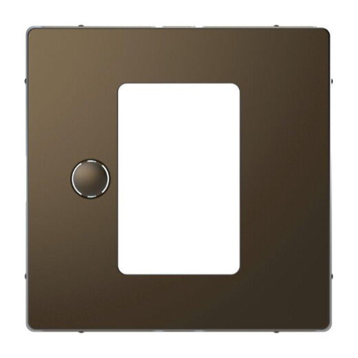 Merten Zentralplatte Moccametallic System Design