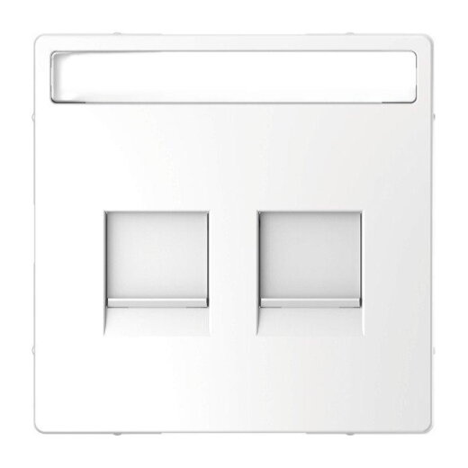 Merten Zentralplatte Lotosweiss System Design