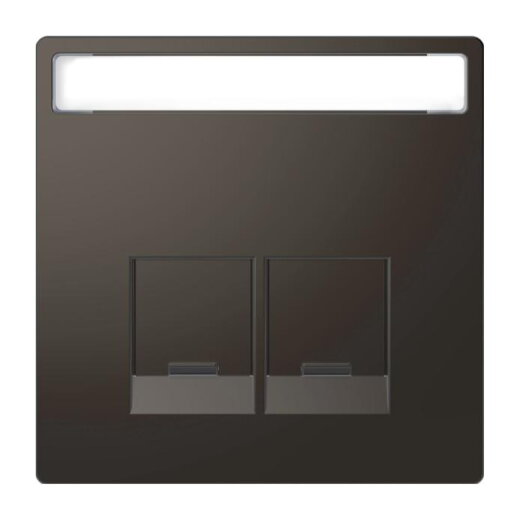 Merten Zentralplatte Anthrazit System Design