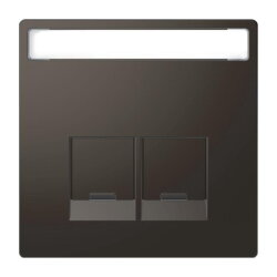 Merten Zentralplatte Anthrazit System Design