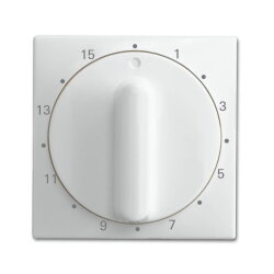 Busch-Jaeger Zentralscheibe 1770-914-103 mit Drehknopf