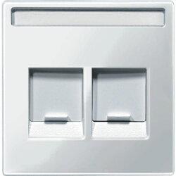 Merten Zentralplatte MEG4574-0319 polarweiss glaenzend...