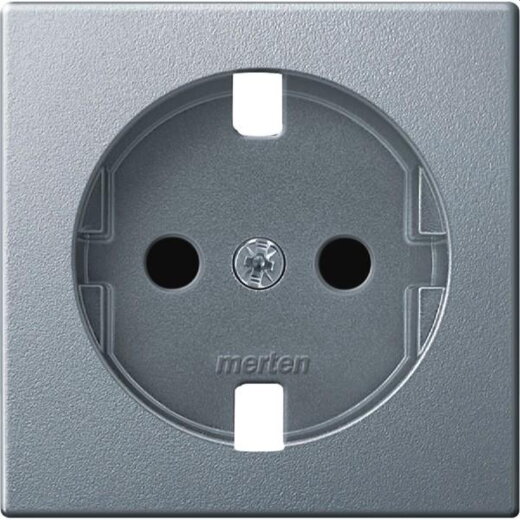 Merten Zentralplatte MEG2330-0460 alu System M