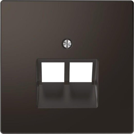 Merten Zentralplatte Anthrazit System Design