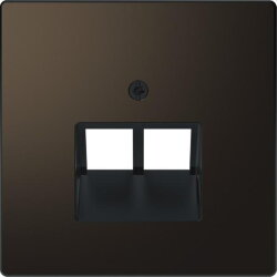 Merten Zentralplatte Moccametallic System Design