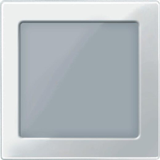 Merten Zentralplatte 587419 polarweiss glaenzend System M