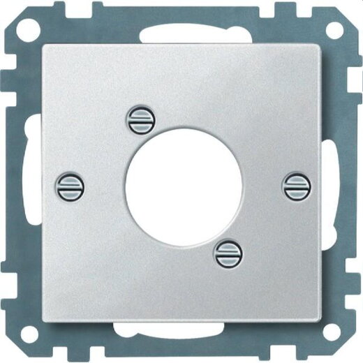 Merten Zentralplatte 468919 polarweiss System M