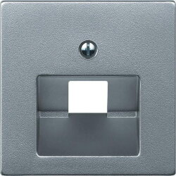 Merten Zentralplatte 298360 aluminium System M