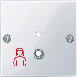 Merten Zentralplatte MEG4843-0325 aktivweiss glaenzend