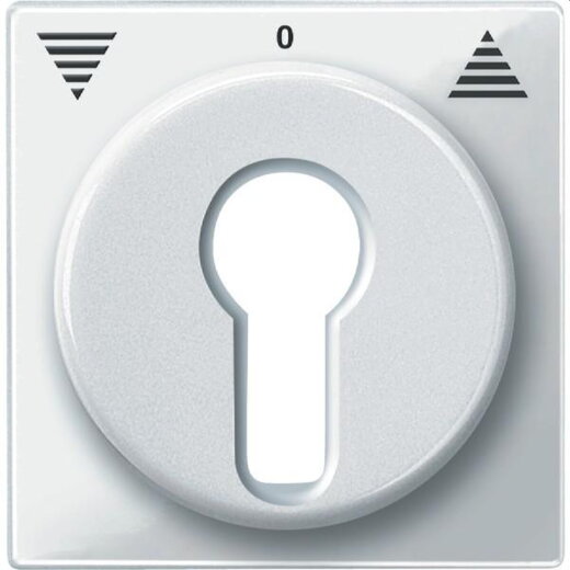 Merten Zentralplatte 319419 polarweiss glaenzend System M