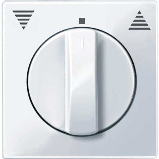 Merten Zentralplatte 567125 aktivweiss glaenzend System M