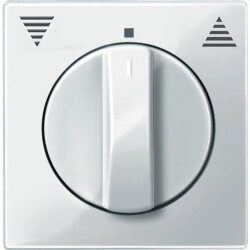 Merten Zentralplatte 567119 polarweiss glaenzend System M