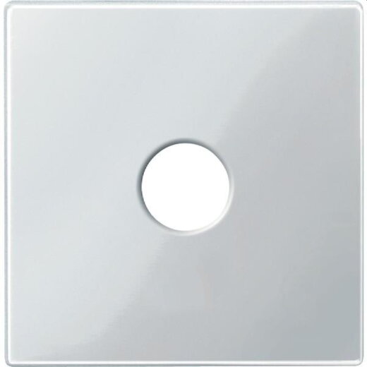 Merten Zentralplatte 451819 polarweiss glaenzend System M