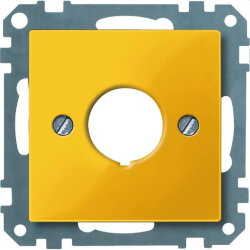 Merten Zentralplatte 393803 gelb System M