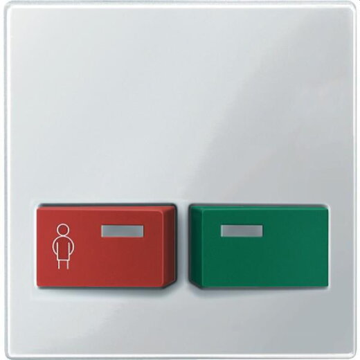 Merten Zentralplatte 451419 polarweiss glaenzend System M