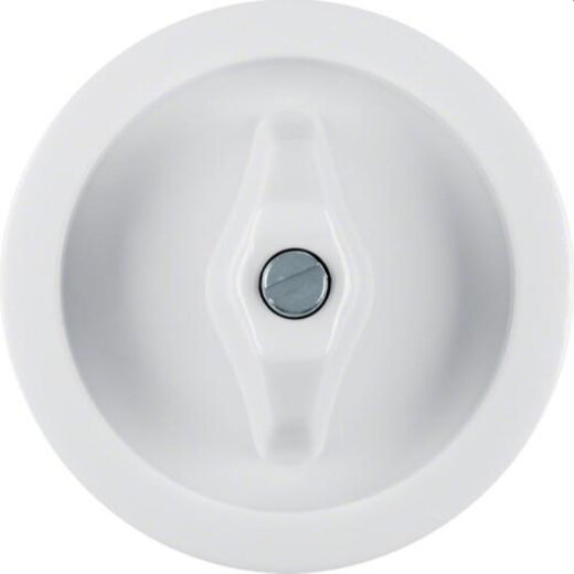 Berker Zentralstück M31647 polarweiss glaenzend