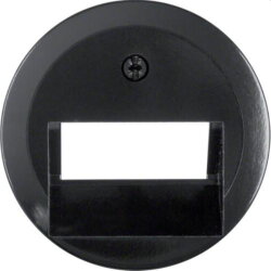 Berker Zentralstück M3140901 schwarz glaenzend