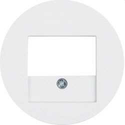 Berker Zentralstück M310382089 polarweiss glaenzend