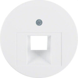 Berker Zentralstück M314072089 polarweiss glaenzend