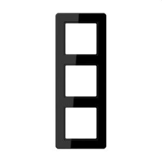 Jung Rahmen 3fach, Thermoplast, A FLOW, schwarz AF583BFSW