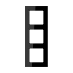 Jung Rahmen 3fach, Thermoplast, A CREATION, schwarz...